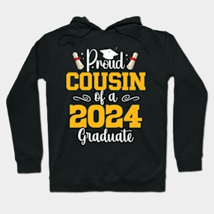 Proud cousin class of 2024 graduate cousin Graduation Hoodie